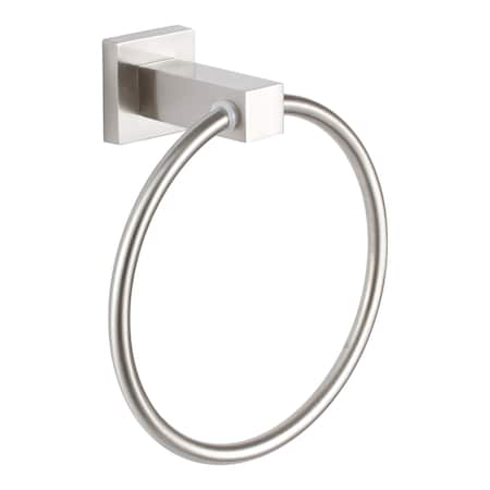 Sure-Loc Hardware Sure-Loc Hardware Baden Towel Ring, Satin Nickel BD-TR1 15